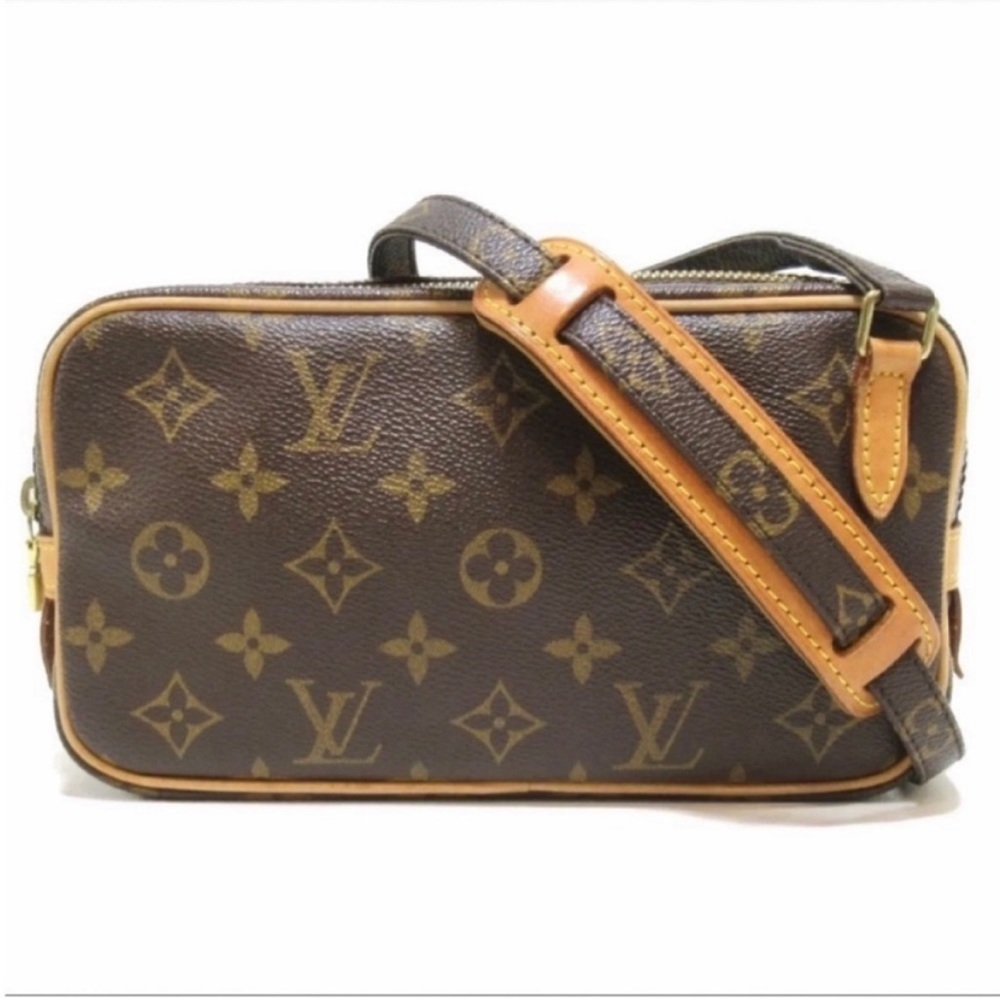 GREAT CONDITION! Authentic Louis Vuitton Marly Bandouliere Crossbody Bag Tote